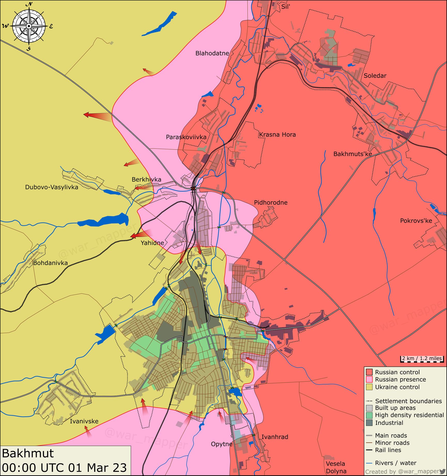 Карта:  War Mapper