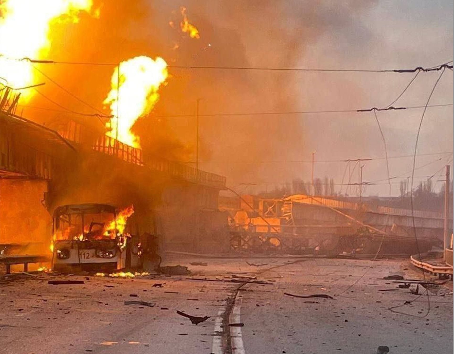 In early 2024, long-range strikes destroyed a significant portion of thermal and hydroelectric power plants in Ukraine.