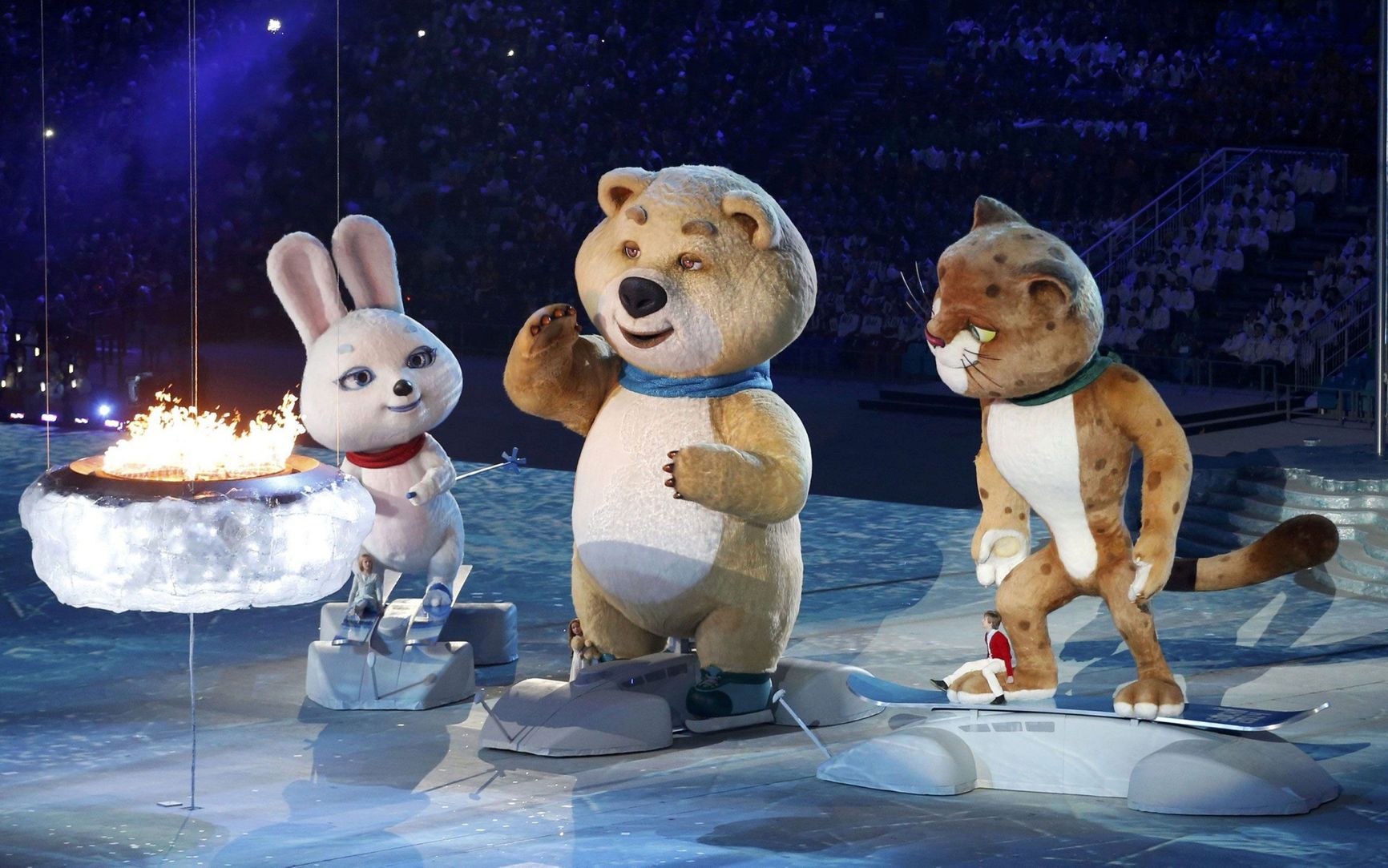 Closing ceremony of the Winter Olympic Games in Sochi